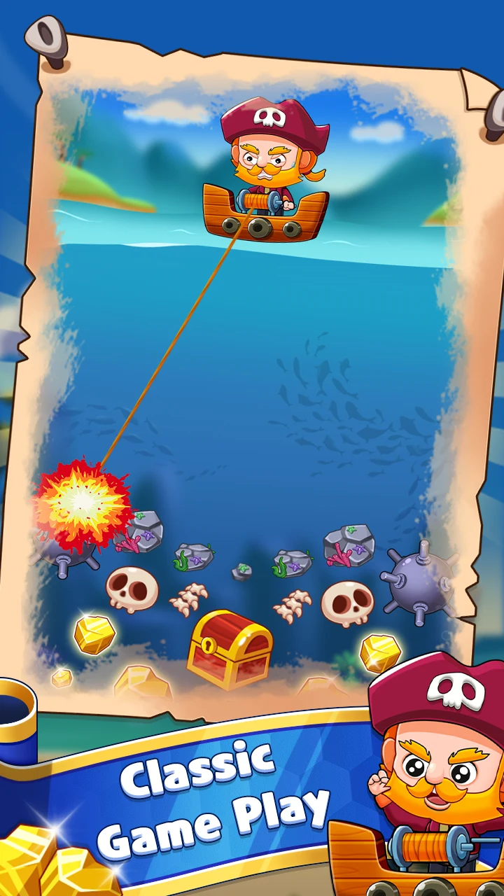 Gold Miner Under Sea screenshot